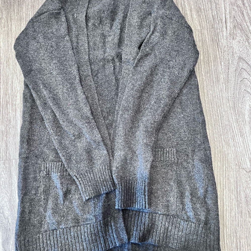 Old Navy girls  dark gray Cardigan size M(8)